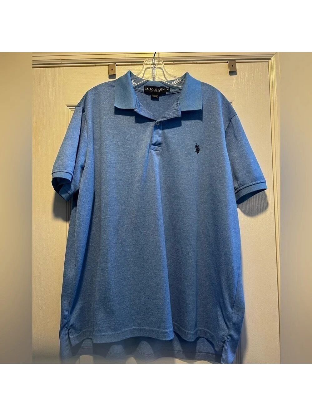 Men’s Blue U.S. Polo Assn. short sleeve polo shirt. Size XL